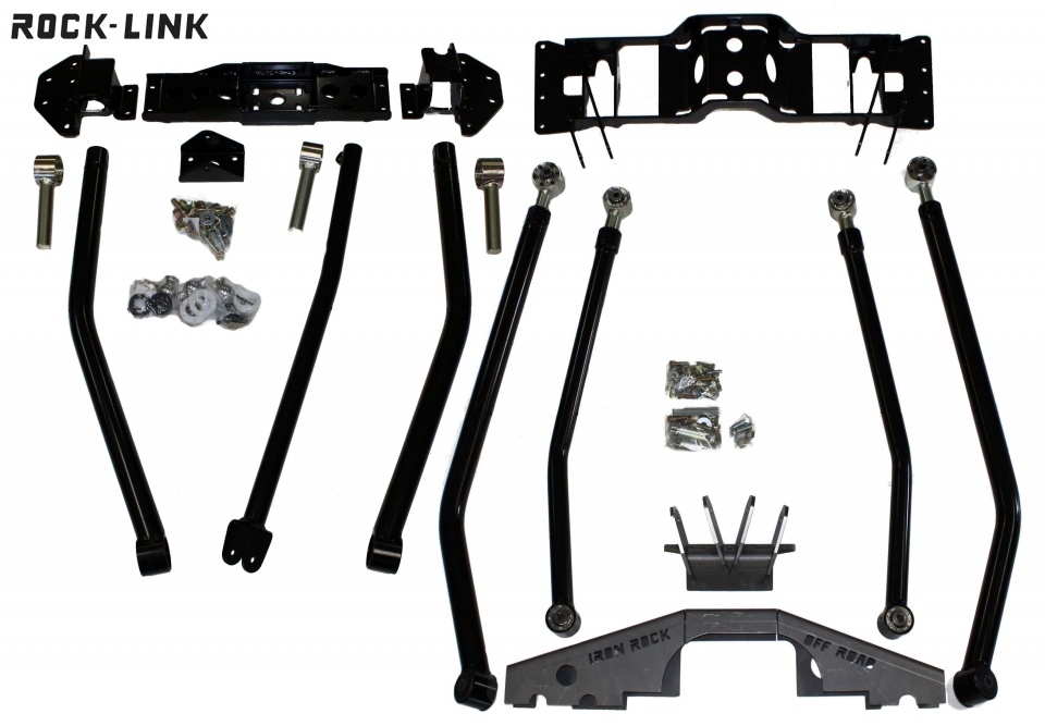 Iron Rock Off Road: ZJ ROCK-LINK Front And Rear Long Arm Upgrade